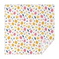 thumbnail image 1 of Yellow Pink Lemon Fruit Leaves White Pattern Square Tablecloth,Waterproof Square Table Cover,Wipeable Spillproof Washable Table Cover for Home Kitchen Party Decor 60"x60"(152x152cm), 1 of 6