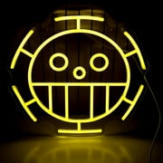 Yellow Pirate Flag Neon Sign LED Light