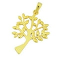 thumbnail image 1 of Yellow Plated Tree 925 Sterling Silver Valentines Day Gifts Pendant Jewelry, 1 of 2