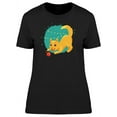 thumbnail image 1 of Yellow Playful Dog Tee Women's -Image by Shutterstock, 1 of 2