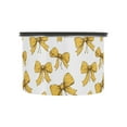 thumbnail image 1 of Yellow Polka Dot Bows Airtight Coffee Bean Canister 500 ml Food Storage Containers with Lids For Gournd, Tea, Sugar, Flour, Rice, Cereal, Candy Cookie Jar, 1 of 8
