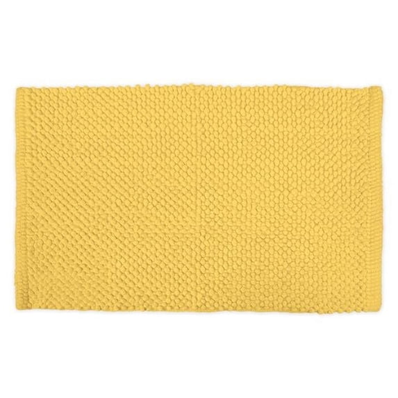 Yellow Popcorn Rug 17X24 inch