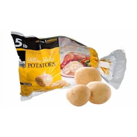 Fresh Whole Yellow Potatoes 5 Lb Bag