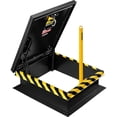 thumbnail image 1 of Yellow Powder Coated Steel Ladder Safety Post, 1 of 1
