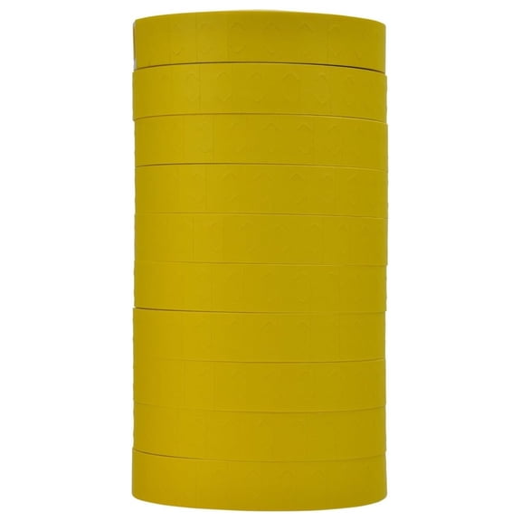 Yellow Pricing Labels to fit 1130 Pricers. 10 Rolls with 1 Free .
