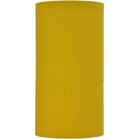 Yellow Pricing Labels to fit Monarch 1115 Pricers. 10 Rolls with 1 Free Ink Roller.