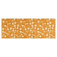 thumbnail image 1 of Yellow Puppy Dog Food Footprints Kitchen Rug Mat,Kitchen Runner Rugs Non Skid Washable,Decorative Kitchen Floor Mats for Kitchen,Sink,Laundry,17"X47", 1 of 5