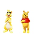 thumbnail image 1 of Yellow Rabbit 3” & Pooh Bear PVC Cake Topper Figure Figurine New Holiday Gift, 1 of 1