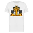 thumbnail image 1 of Yellow Racing Car T-Shirt Men -Image by Shutterstock, Male x-Large, 1 of 2