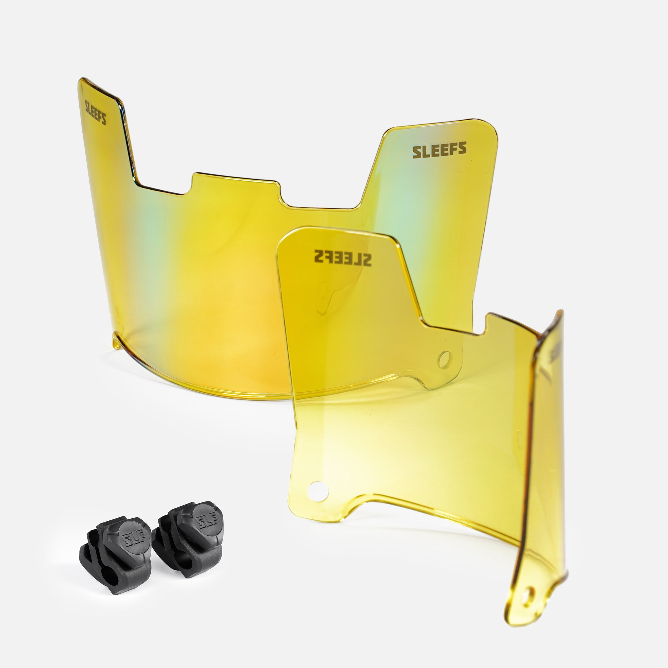 Yellow Red Bifrost Rainbow Helmet EyeShield Visor