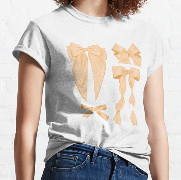 Yellow Ribbon Bow Collection Classic T-shirt - Walmart.com
