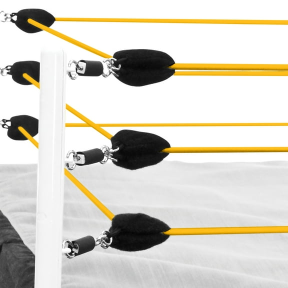 Yellow Ring Ropes for SMALL WWE AEW Wrestling Action Figure Rings