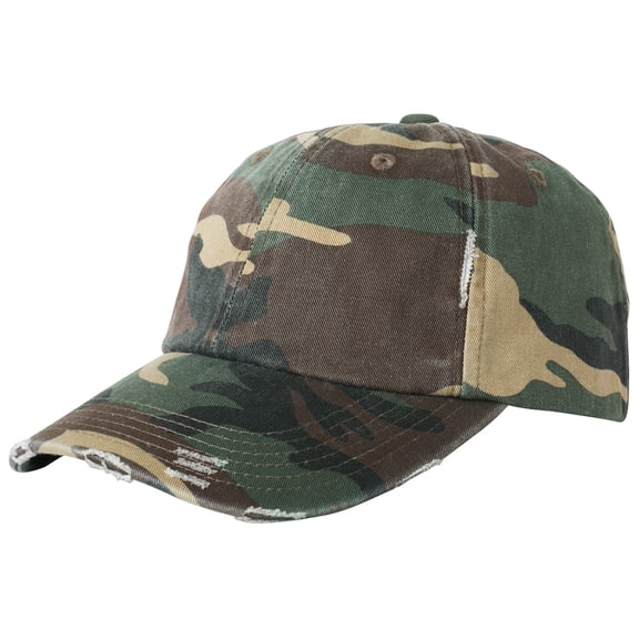 Yellow Rooster Adult Male Distressed Cap Men Hats Military Camo