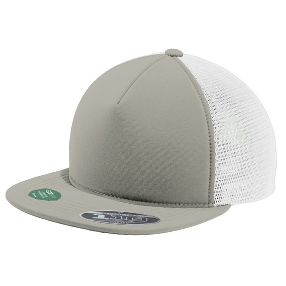 Yellow Rooster Adult Male Foam Hats Men Outdoor Cap Silver/ White