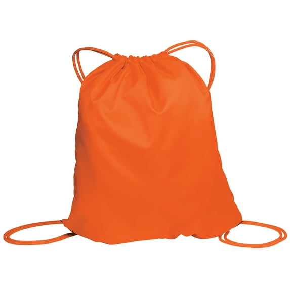 Yellow Rooster Adult Nylon Cinch Pack Male Backpack Bright Orange