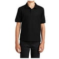thumbnail image 1 of Yellow Rooster Male T-Shirts Big Boys Silk Touch Polo Black S, 1 of 4