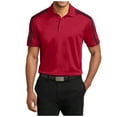 thumbnail image 1 of Yellow Rooster Men Stripe Polo Male T-Shirt Red/ Black 3XL, 1 of 4