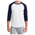 thumbnail image 1 of Yellow Rooster Men's Colorblock Raglan Jersey White/ Navy 6XL, 1 of 6