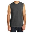 thumbnail image 1 of Yellow Rooster Men's Core Cotton Sleeveless Tee Dark Heather Grey 4XL, 1 of 6