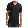 thumbnail image 1 of Yellow Rooster Men's Core Cotton V-Neck T-Shirts Jet Black S, 1 of 6