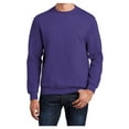 thumbnail image 1 of Yellow Rooster Men's Core Fleece Classic Crewneck Sweatshirt Purple 3XL, 1 of 6