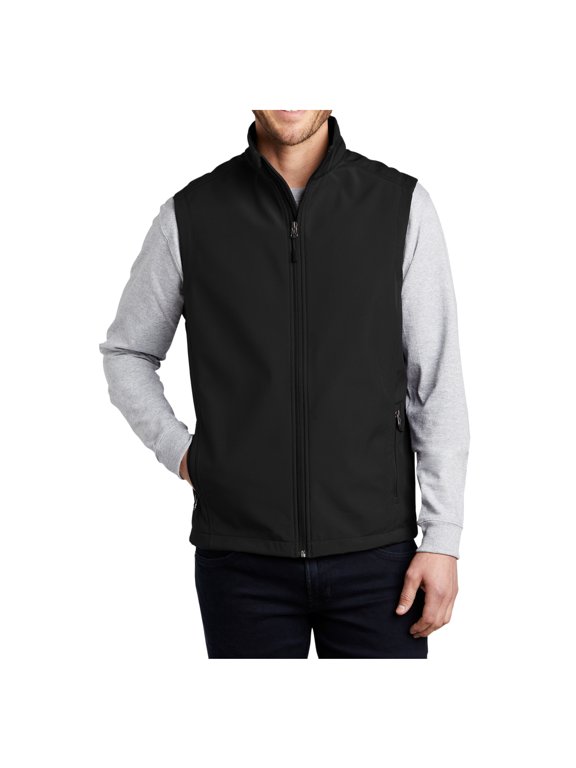 Men's Core Soft Shell Male Vest Black M