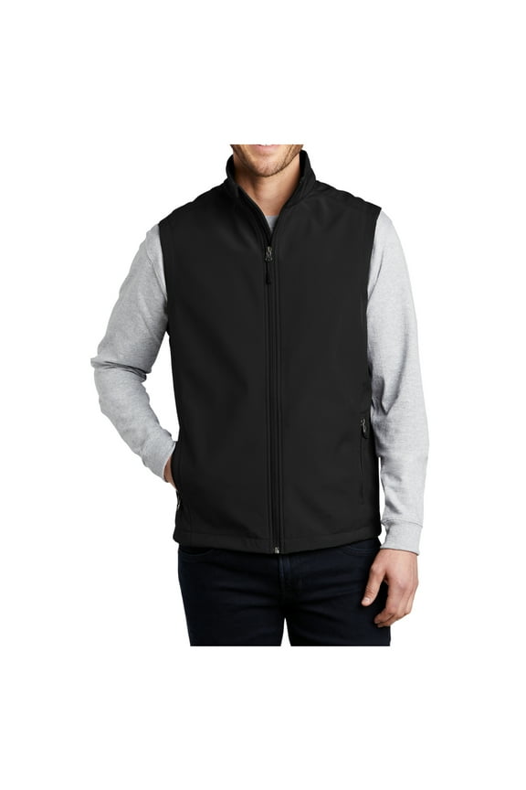 Men's Core Soft Shell Male Vest Black XL