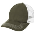 thumbnail image 1 of Yellow Rooster Men's District Mesh Back Male Cap Army/ White, 1 of 4