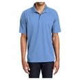 thumbnail image 1 of Yellow Rooster Men's Dri-Mesh Pro Polyester Polo Shirt Carolina Blue 2XL, 1 of 7