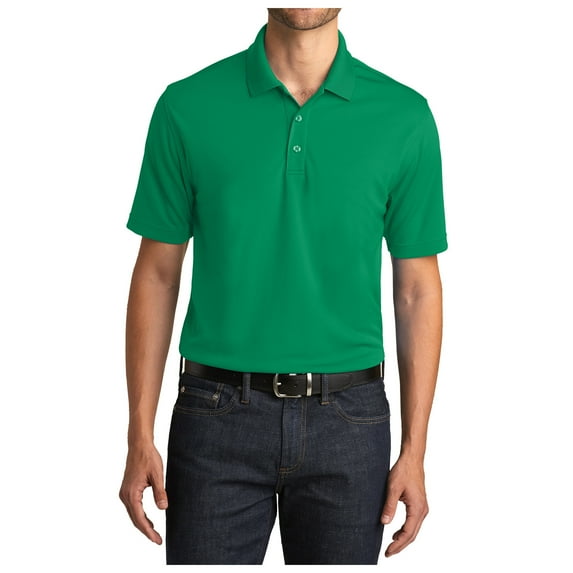 Yellow Rooster Men's Dry Zone UV Micro Mesh Polo Bright Kelly Green 3XL