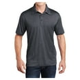 thumbnail image 1 of Yellow Rooster Men's Heather Contender Polyester Polo Graphite Heather XL, 1 of 8