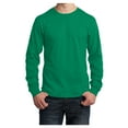 thumbnail image 1 of Yellow Rooster Men's Long Sleeve Core Cotton Tee Kelly M, 1 of 6