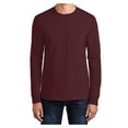 thumbnail image 1 of Yellow Rooster Men's Long Sleeve Essential T-Shirt Athletic Maroon 2XL, 1 of 6
