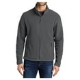 thumbnail image 1 of Yellow Rooster Men's Long Sleeve Value Male Fleece Jacket Iron Grey 4XL, 1 of 6