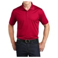 thumbnail image 1 of Yellow Rooster Men's Polyester Micropique Sport-Wick Polo Shirt Deep Red XL, 1 of 7