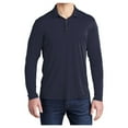 thumbnail image 1 of Yellow Rooster Men's Posi-UV Pro Long Sleeve Male Polo T-Shirts True Navy XS, 1 of 6