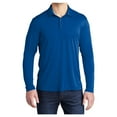 thumbnail image 1 of Yellow Rooster Men's Posi-UV Pro Long Sleeve Male Polo T-Shirts True Royal M, 1 of 6
