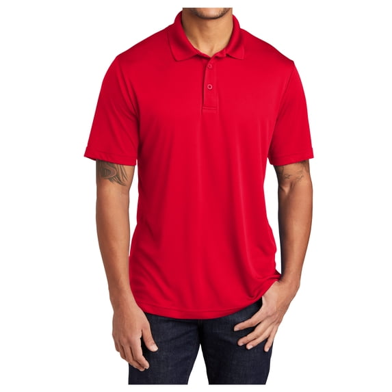 Yellow Rooster Men's PosiCharge Competitor Male Polo T-Shirt True Red 2XL
