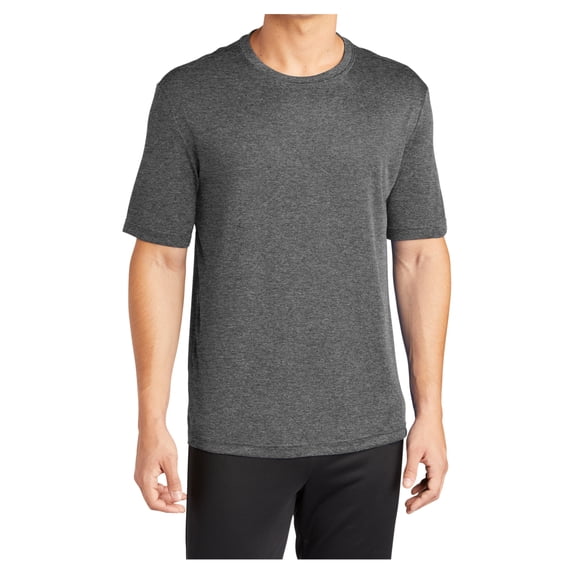 Yellow Rooster Men's PosiCharge Competitor Polyester Tee Shirt Iron Grey Heather XL