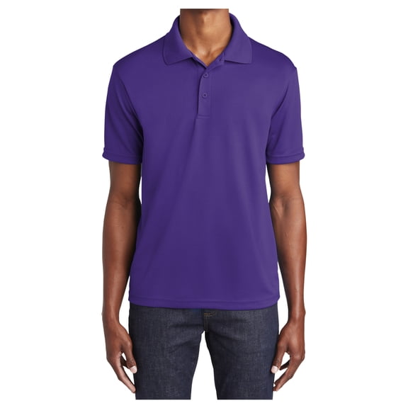 Yellow Rooster Men's PosiCharge RacerMesh Polo Shirts Purple M