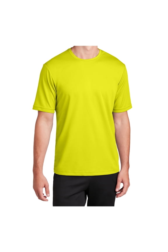 Men's PosiCharge RacerMesh Tee Neon Yellow 3XL