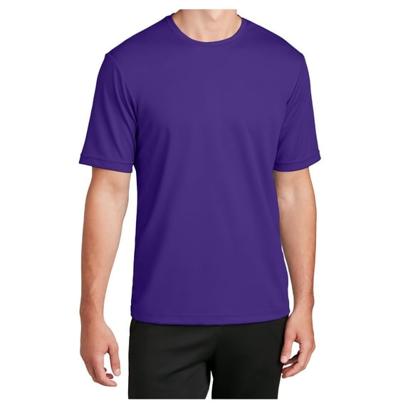 Yellow Rooster Men's PosiCharge RacerMesh Tee Purple M