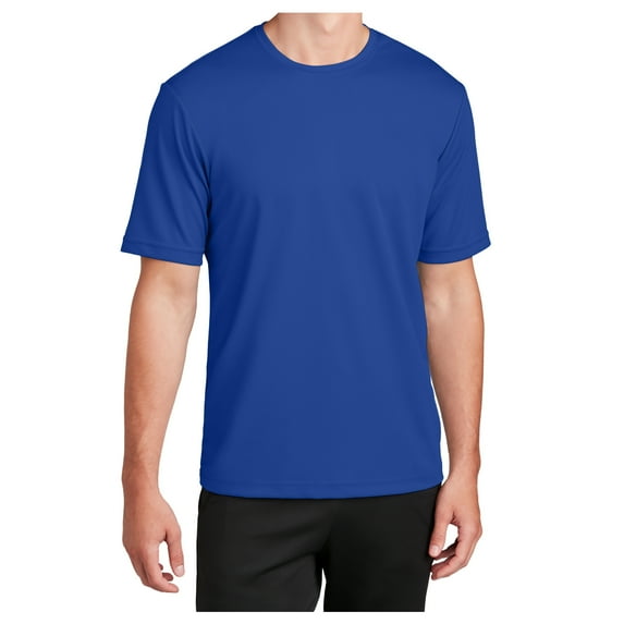 Yellow Rooster Men's PosiCharge RacerMesh Tee True Royal 4XL