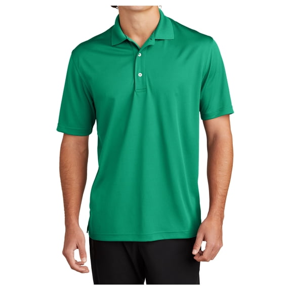 Yellow Rooster Men's Short Sleeve Dri-Mesh Polo T-Shirts Kelly Green 4XL