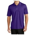 thumbnail image 1 of Yellow Rooster Men's Short Sleeve Dri-Mesh Polo T-Shirts Purple L, 1 of 5