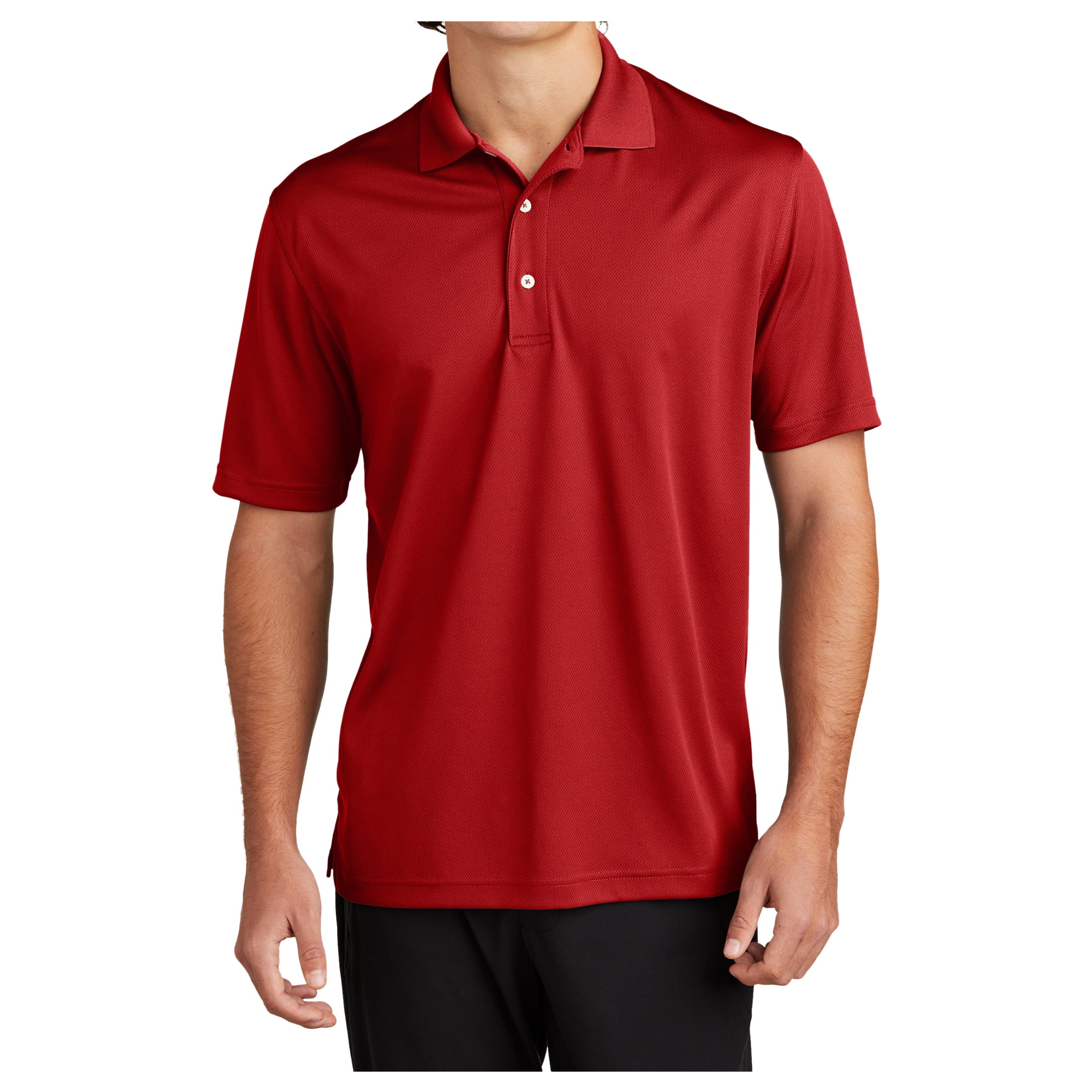 Yellow Rooster Men's Short Sleeve Dri-Mesh Polo T-Shirts