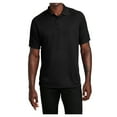 thumbnail image 1 of Yellow Rooster Men's Short Sleeve Dry Zone Raglan Male Polo Shirt Black XS, 1 of 5