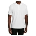 thumbnail image 1 of Yellow Rooster Men's Short Sleeve Dry Zone Raglan Male Polo Shirt White S, 1 of 5