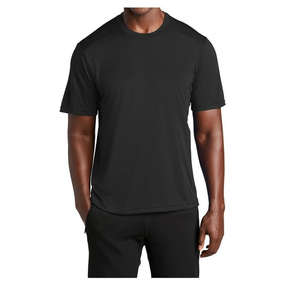 Yellow Rooster Men's Short Sleeve Elevate T-Shirts Black 2XL