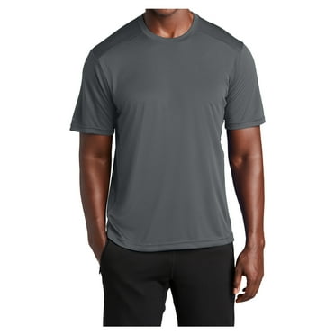 Yellow Rooster Men's Short Sleeve Elevate T-Shirts Iron Grey XS